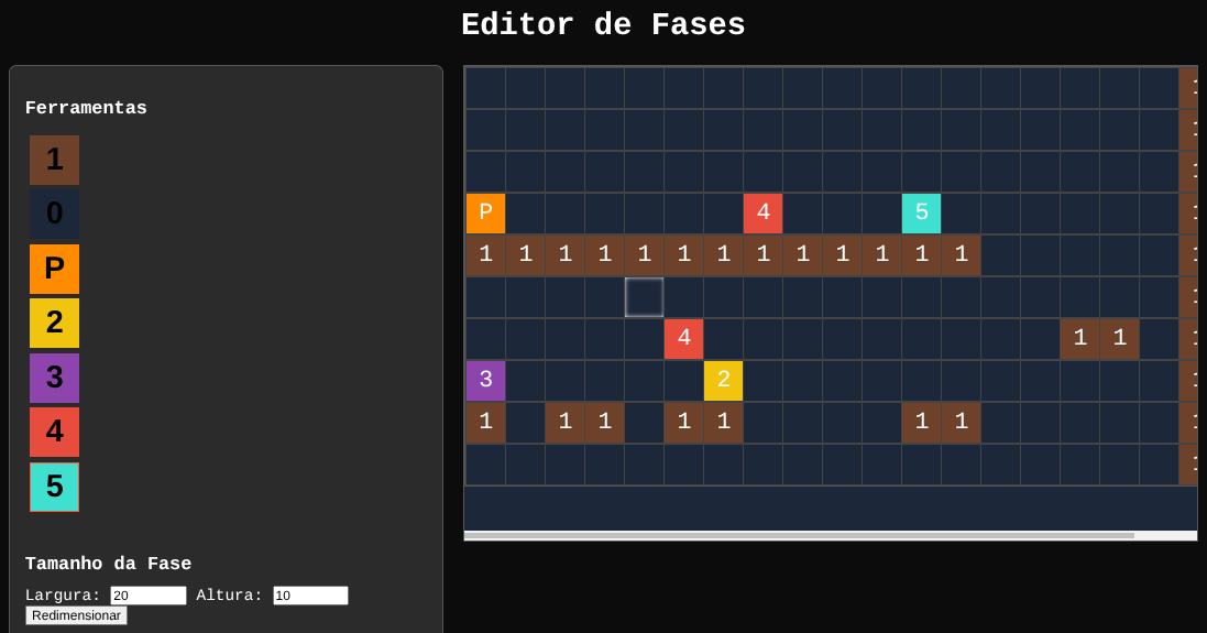 Orbe sideral - editor de fases